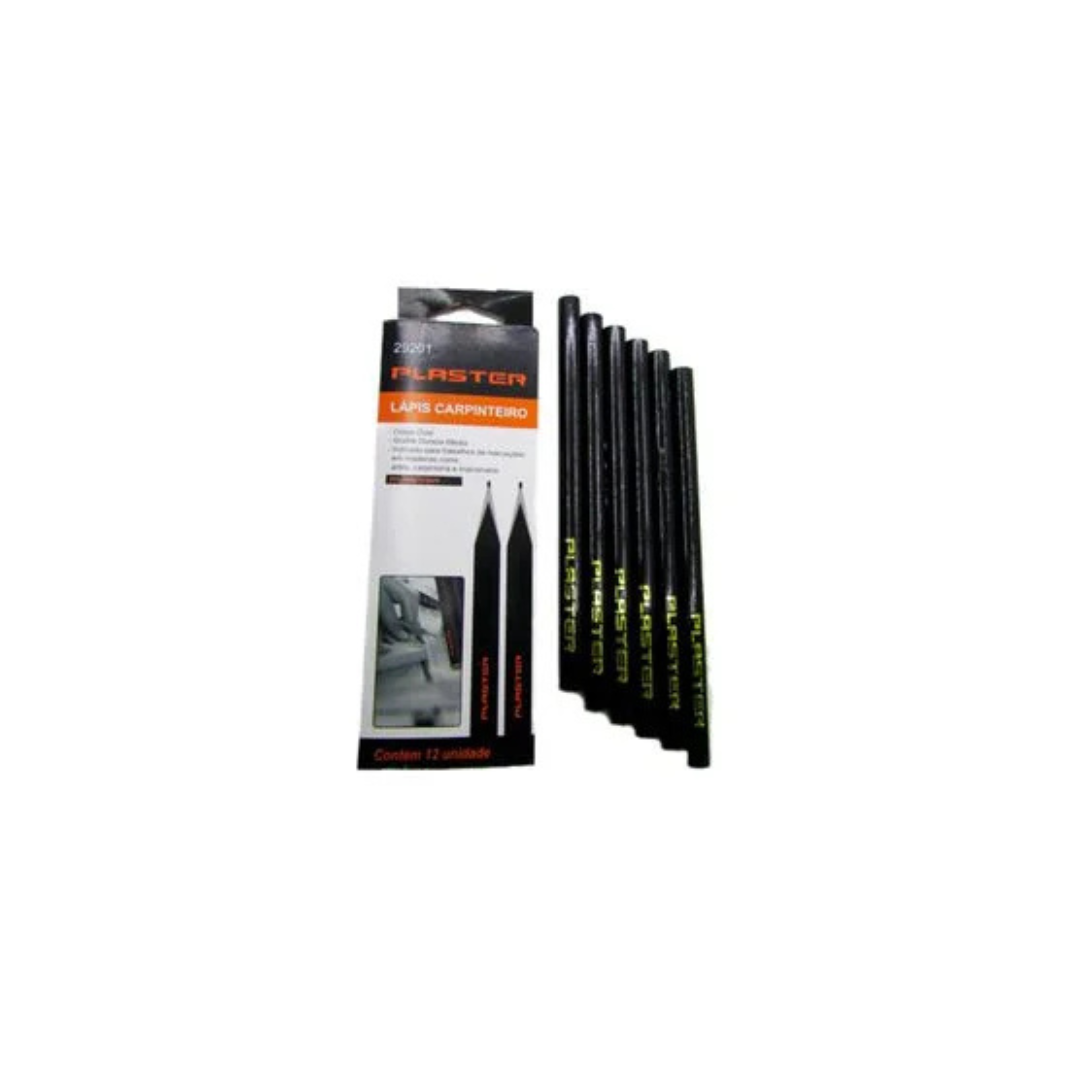 Lápis Carpinteiro Oval Para Marcação Plaster