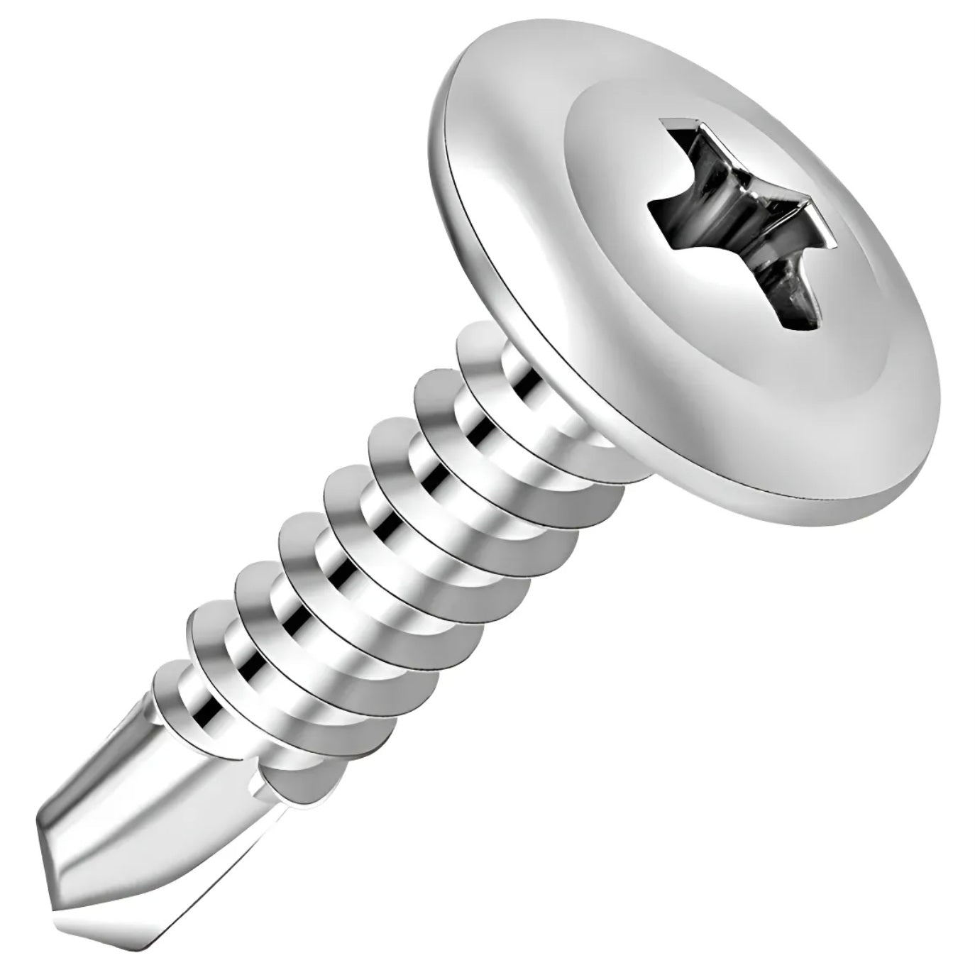 Parafuso Drywall Cabeça Lentilha Ponta Broca 13mm - Patta