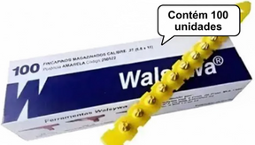 Fincapinos .27 Magazinado Amarelo Sistema a Pistão 100 Unidades - Walsywa