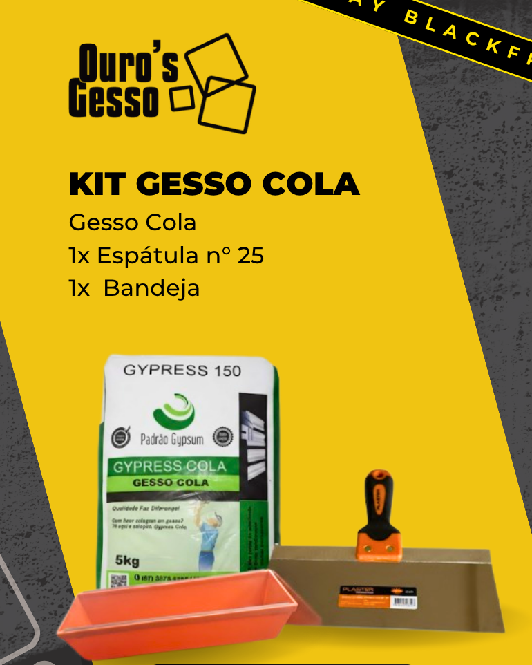KIT GESSO COLA