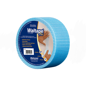 Fita Telada Azul Para Drywall Waltape Plus - Walsywa